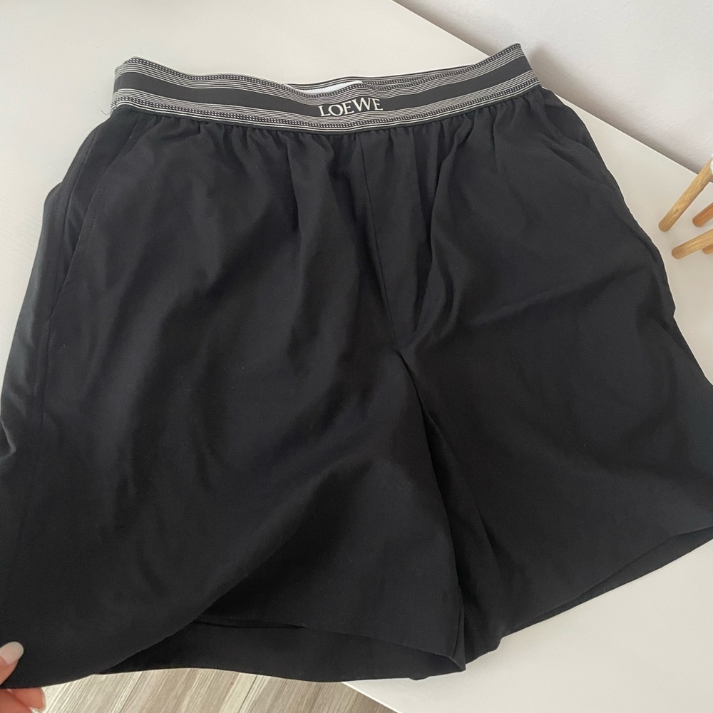 Loewe Charcoal Athletic Women’s Shorts